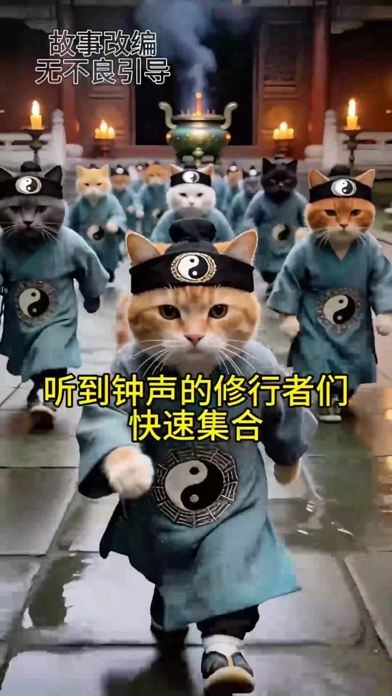 胖橘小视频——道士下山救国